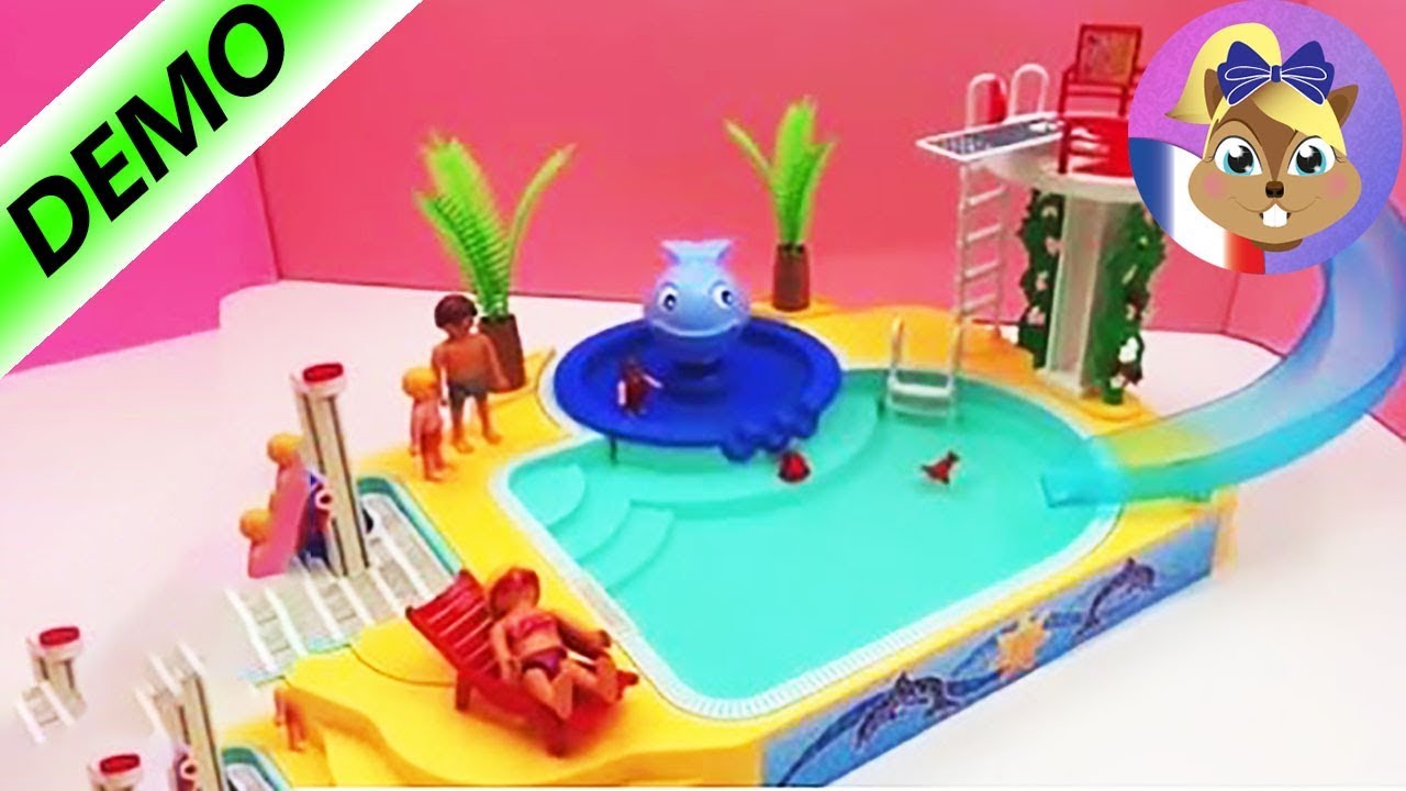 Playmobil piscine barbecue