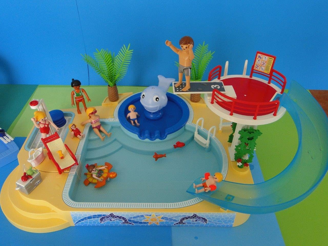 Playmobil piscine hotel