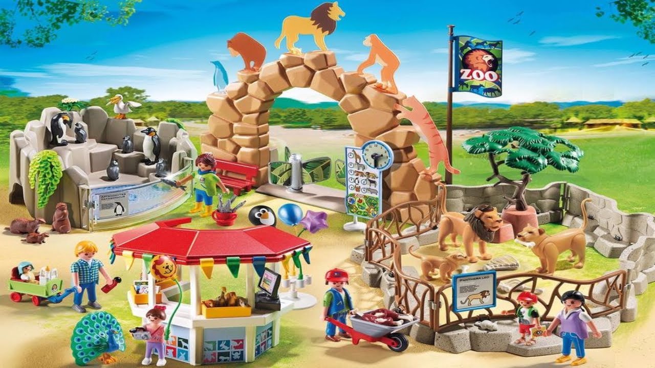 Playmobil zoo instructions 6634