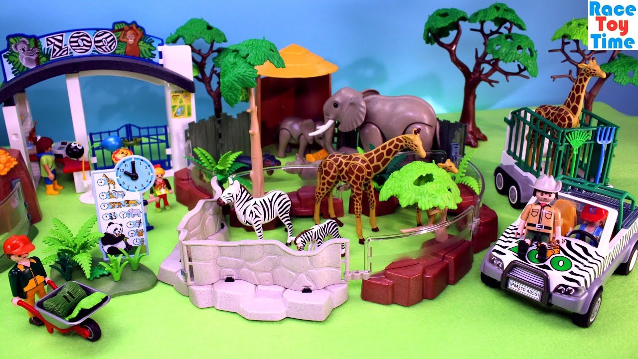 Playmobil zoo playset