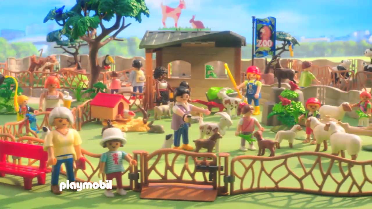 Playmobil zoo theme