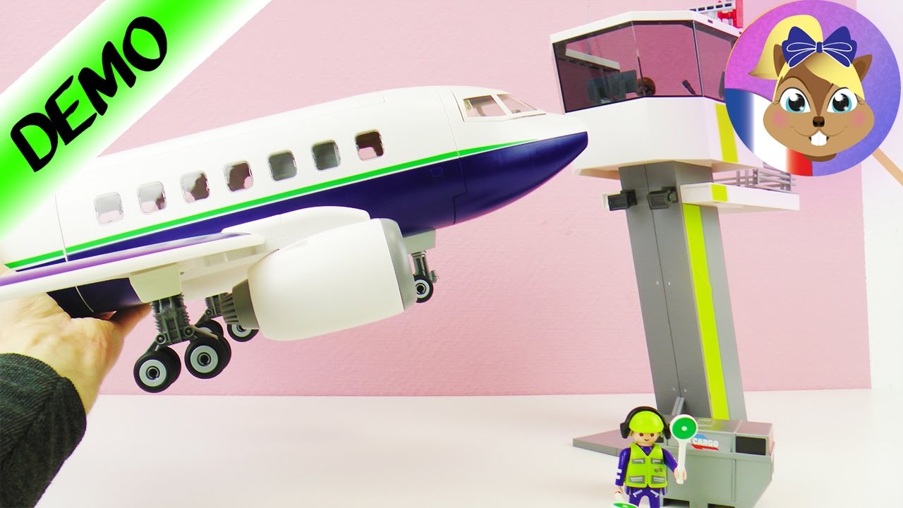 Playmobil avion en francais