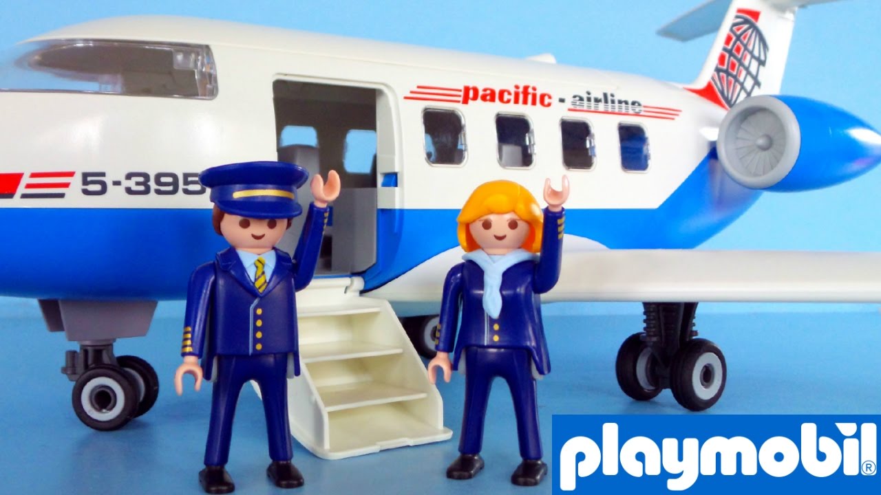 Playmobil avion youtube