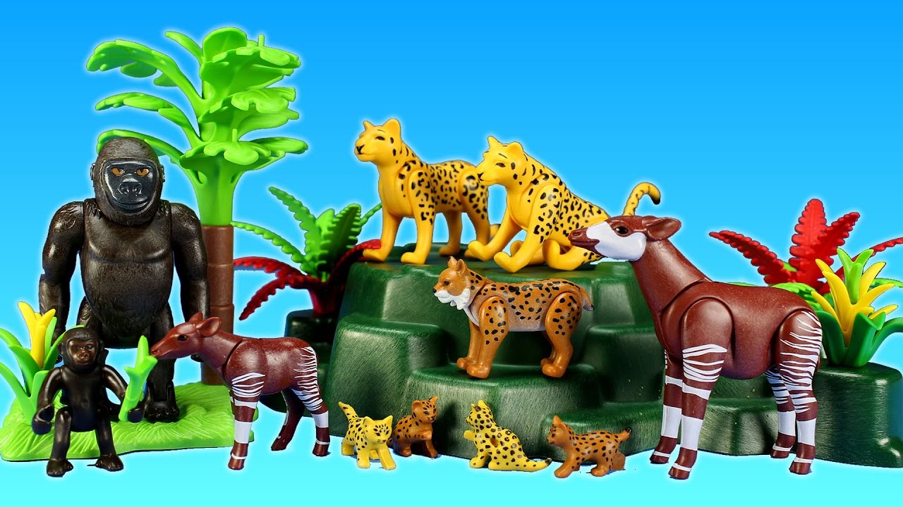 Playmobil animaux jungle