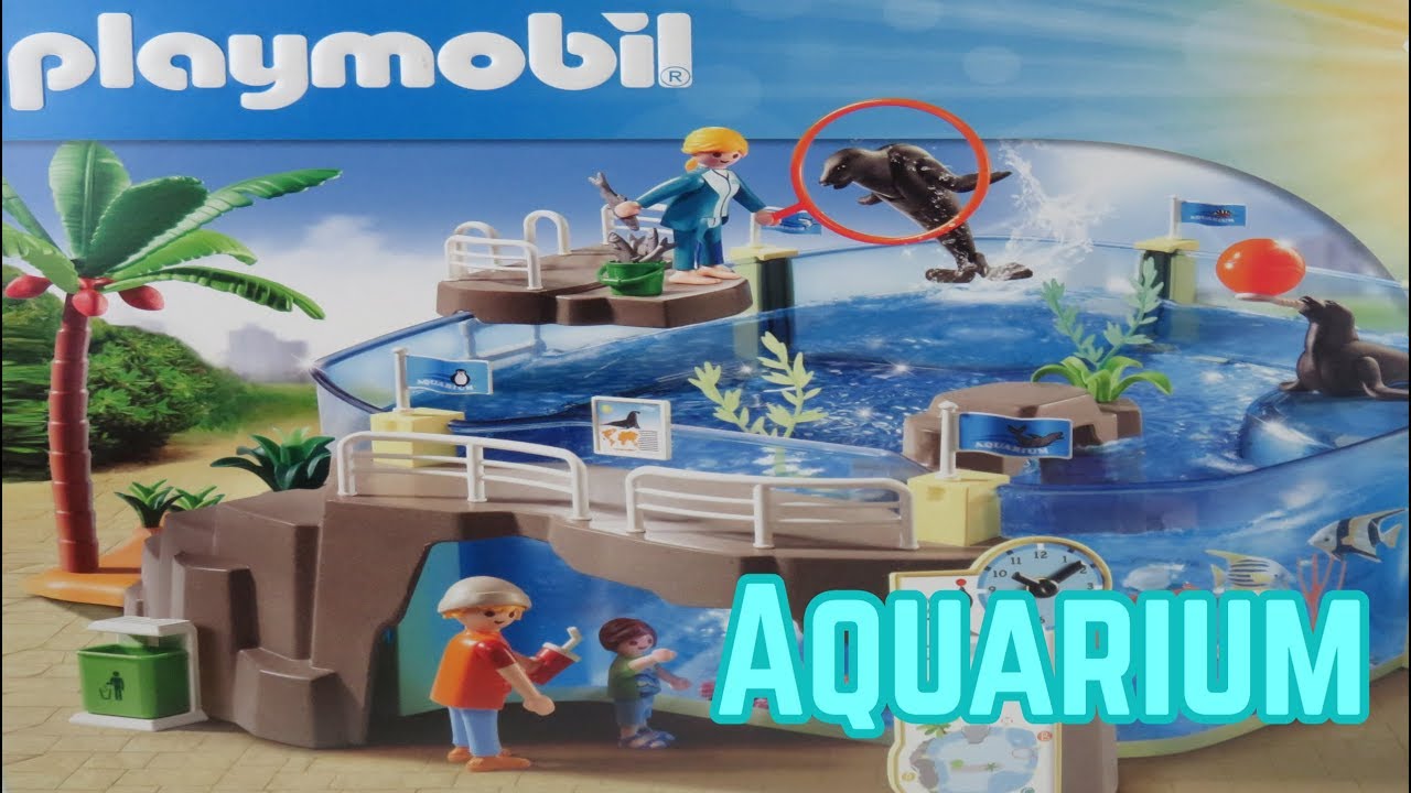 Playmobil seal aquarium