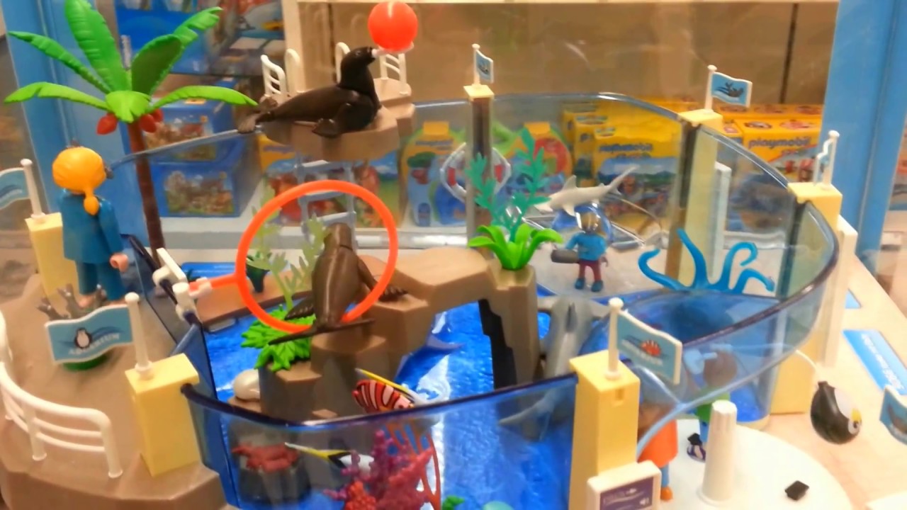 Playmobil aquarium tiere