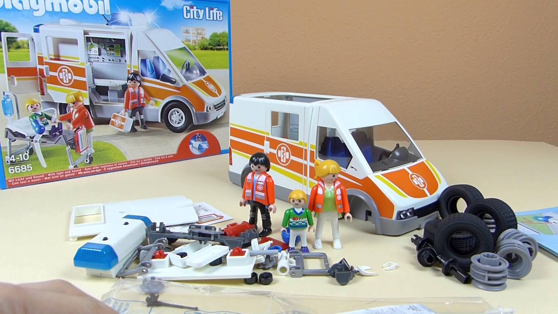 Playmobil ambulance 4221 instructions