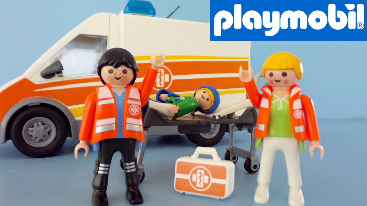 Playmobil ambulance rescue