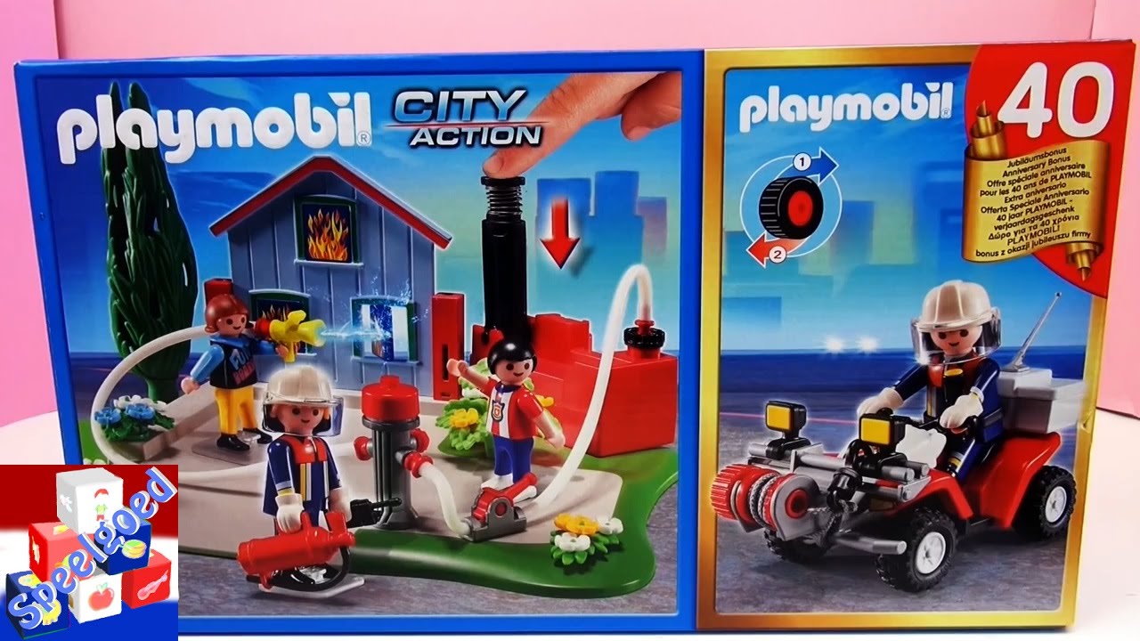 Playmobil action brandweer