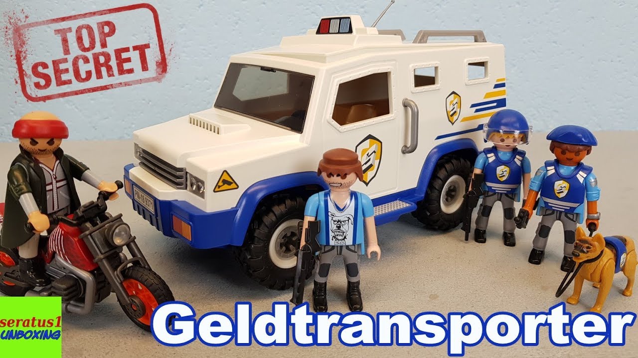 Playmobil city action geldtransport