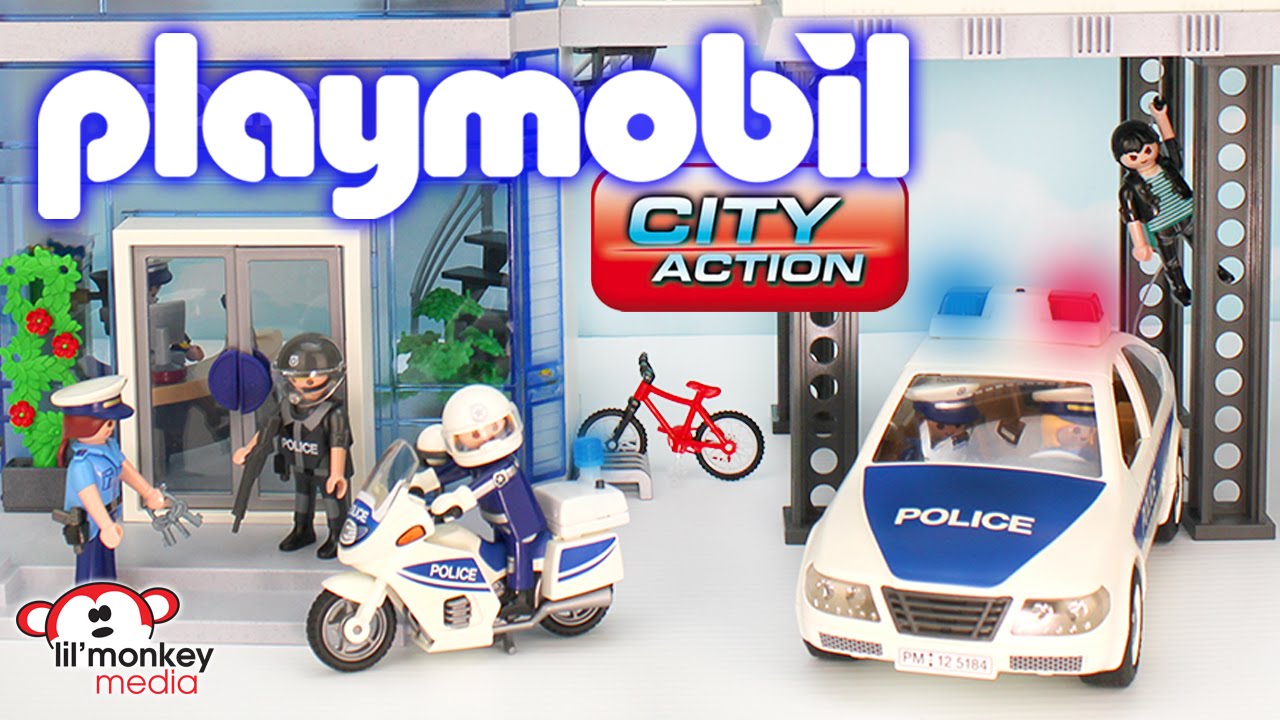 Playmobil city action logo