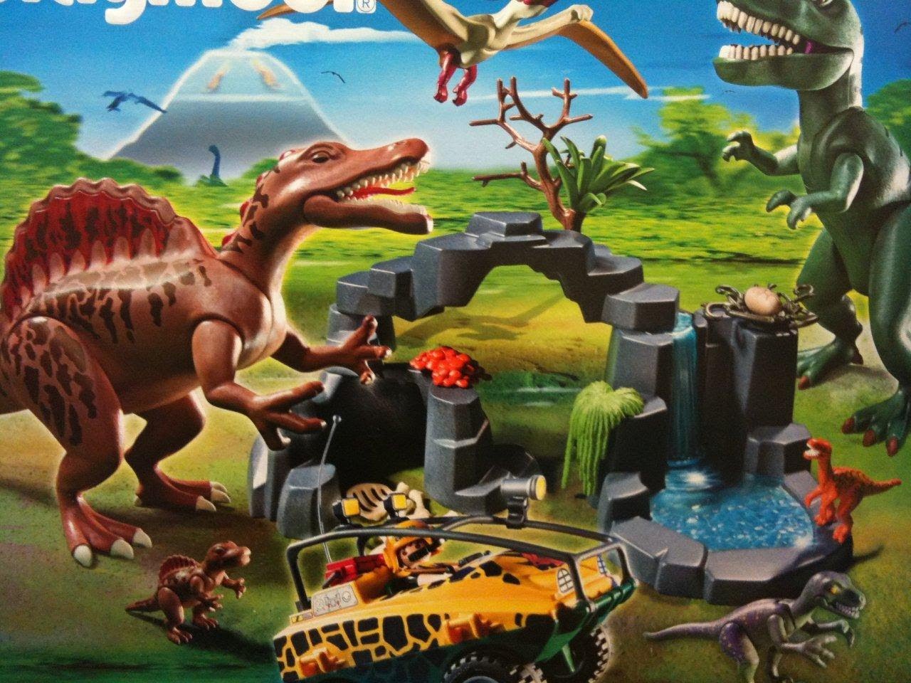 Playmobil dinosaure francais