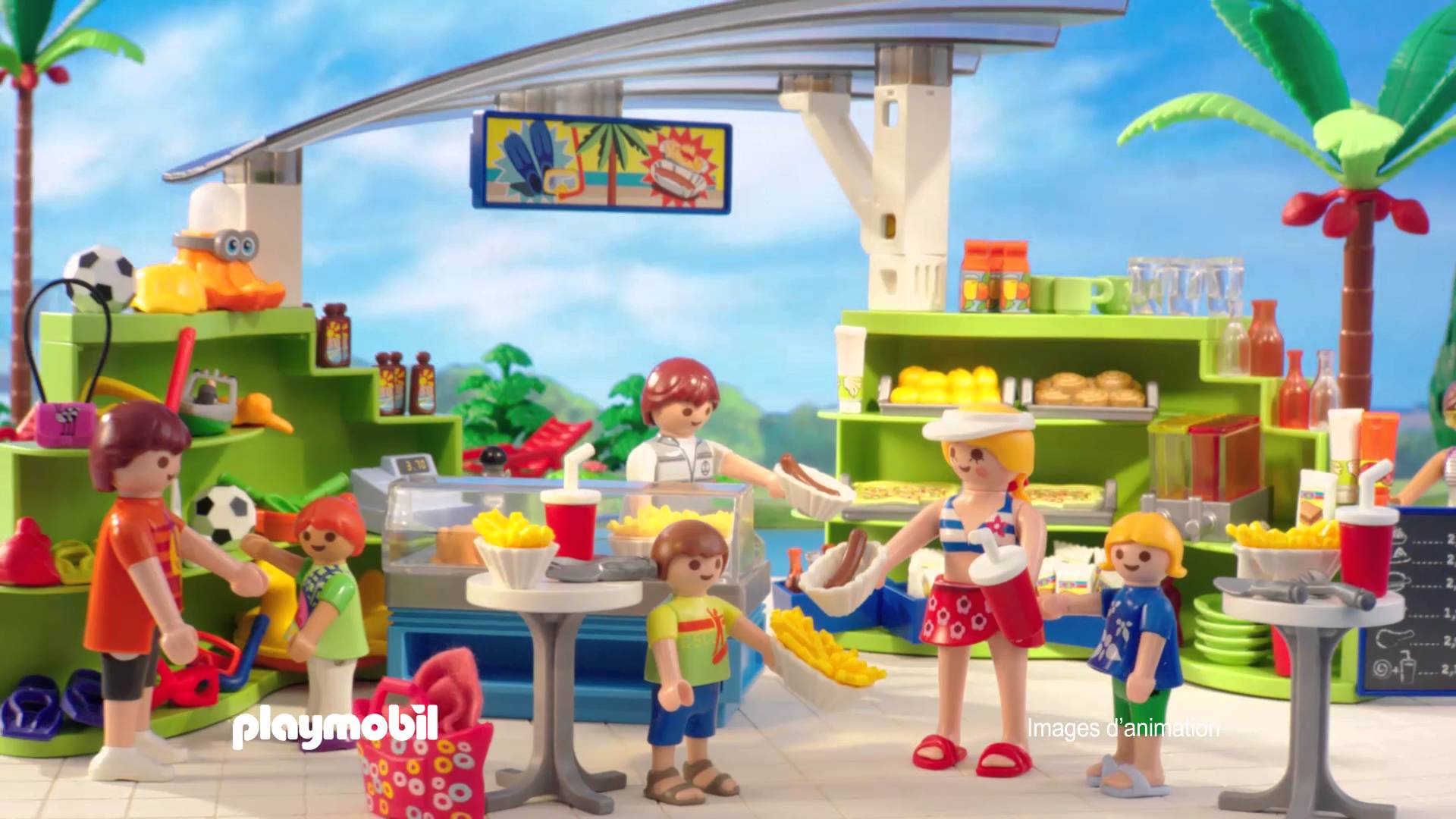 Playmobil jeu aquatique