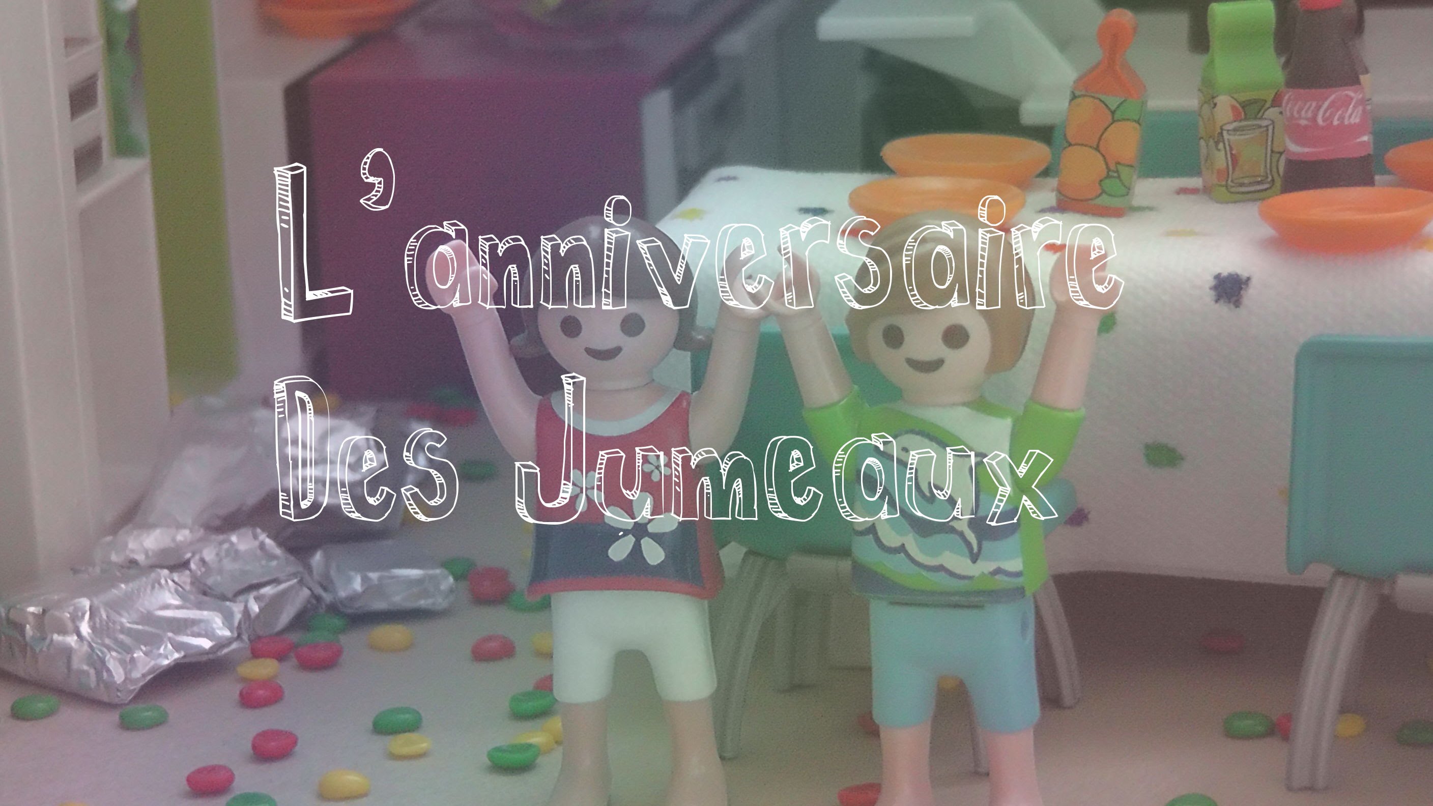 Playmobil l'anniversaire des jumeaux
