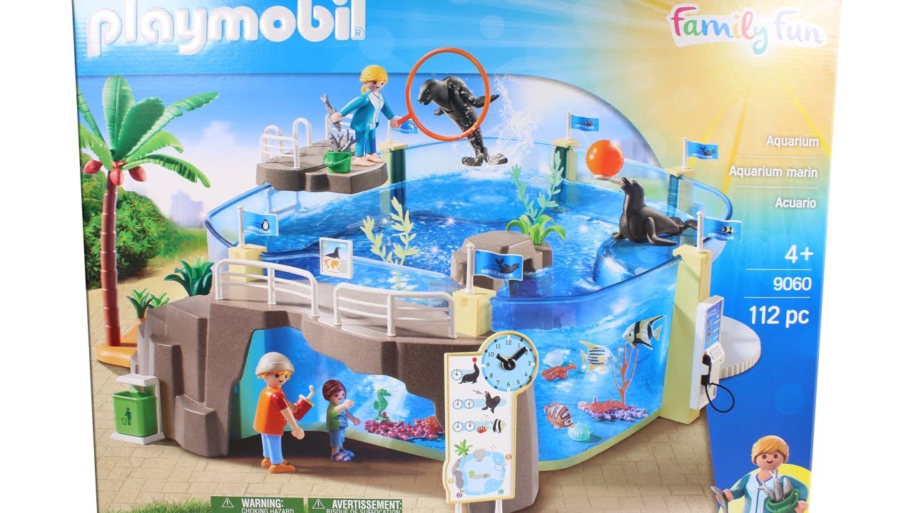 Aquarium marin playmobil family fun 9060