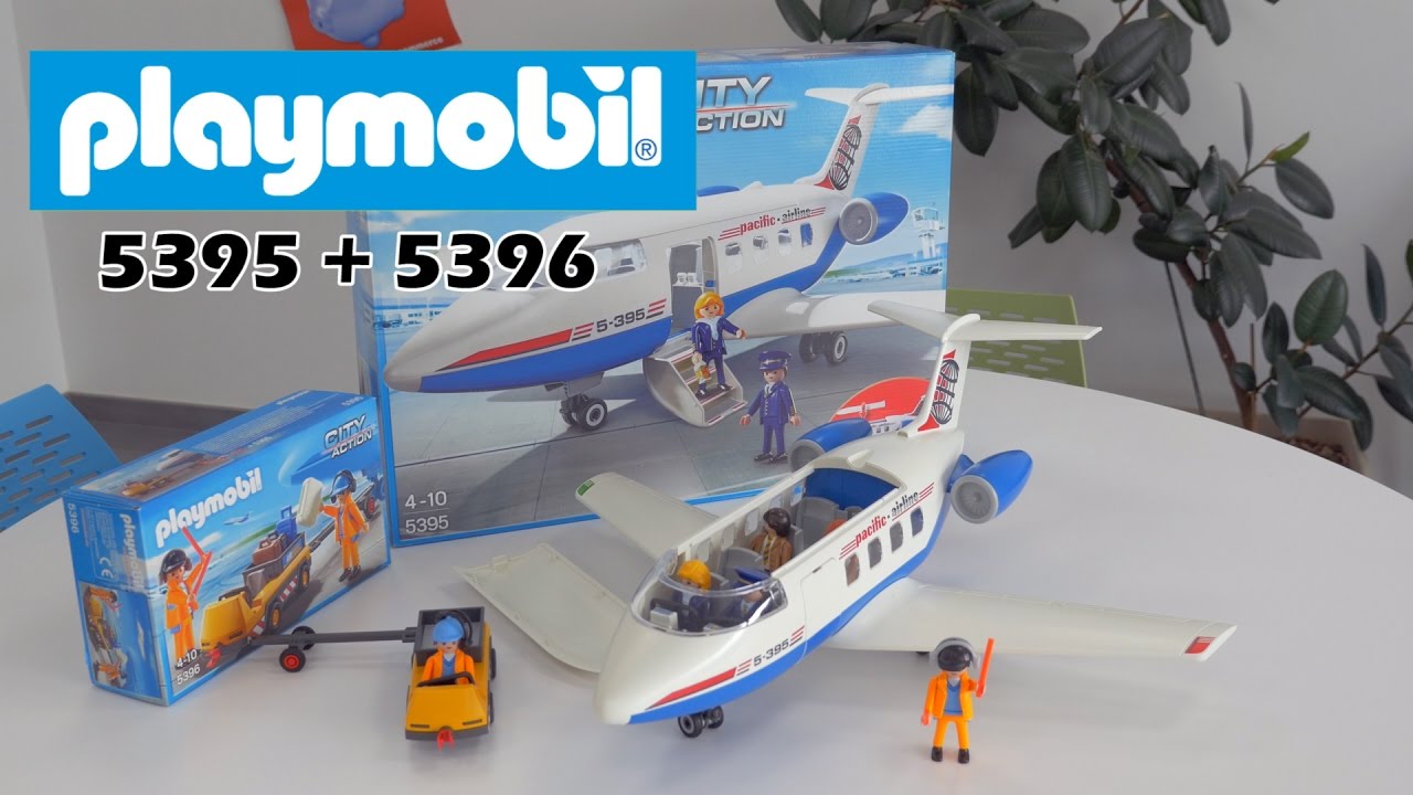 Playmobil city action airplane
