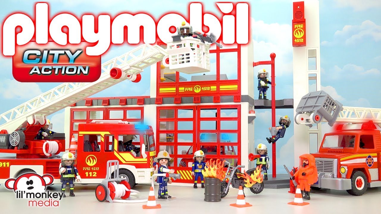 Playmobil city action fire