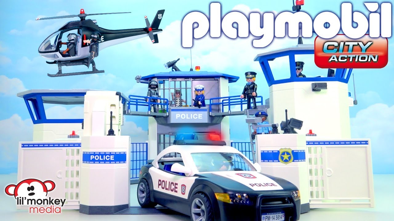 Playmobil city action jail