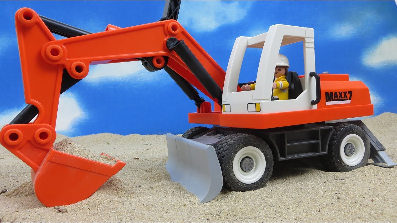 Playmobil city action recycling truck
