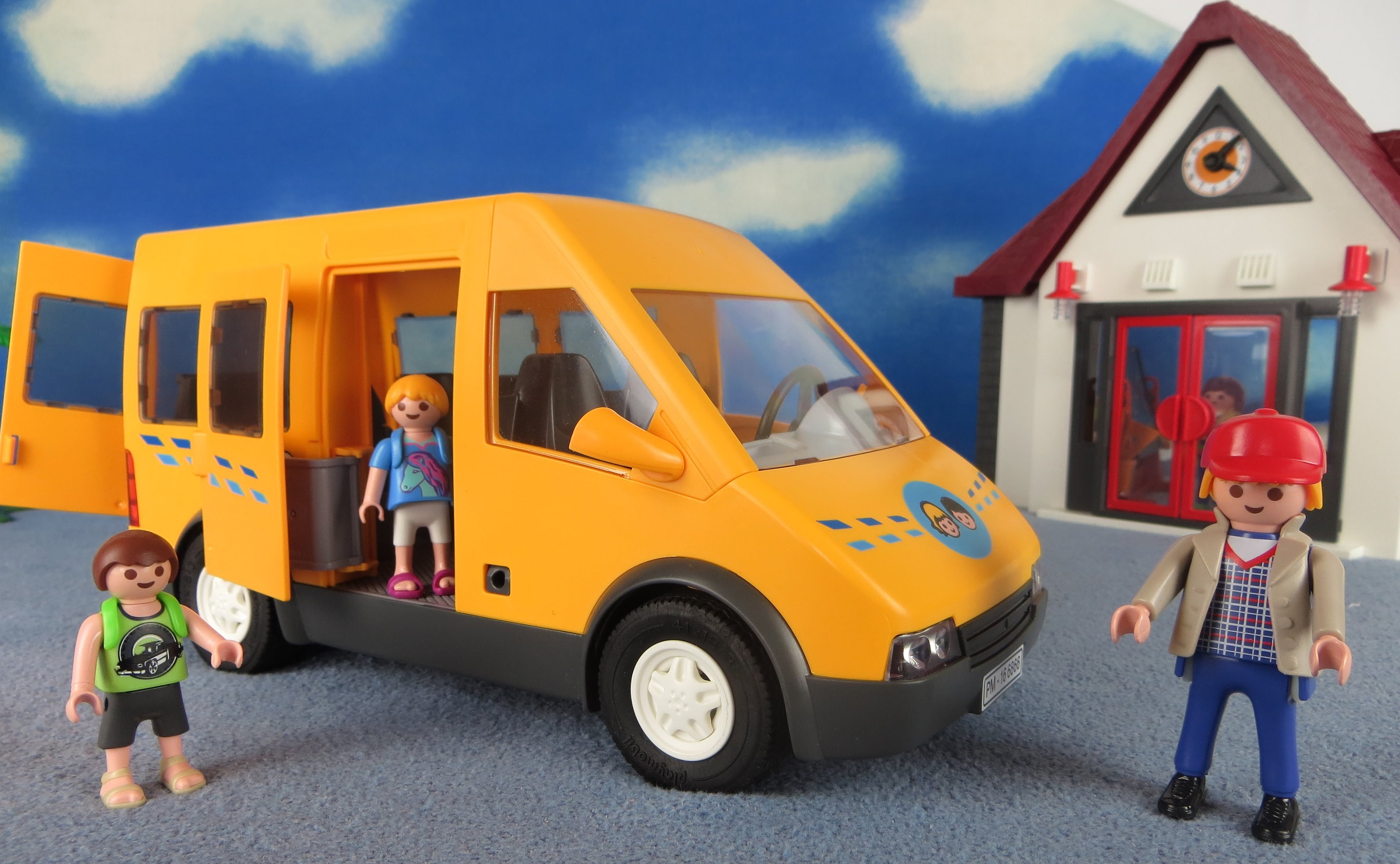 Playmobil bus gelb