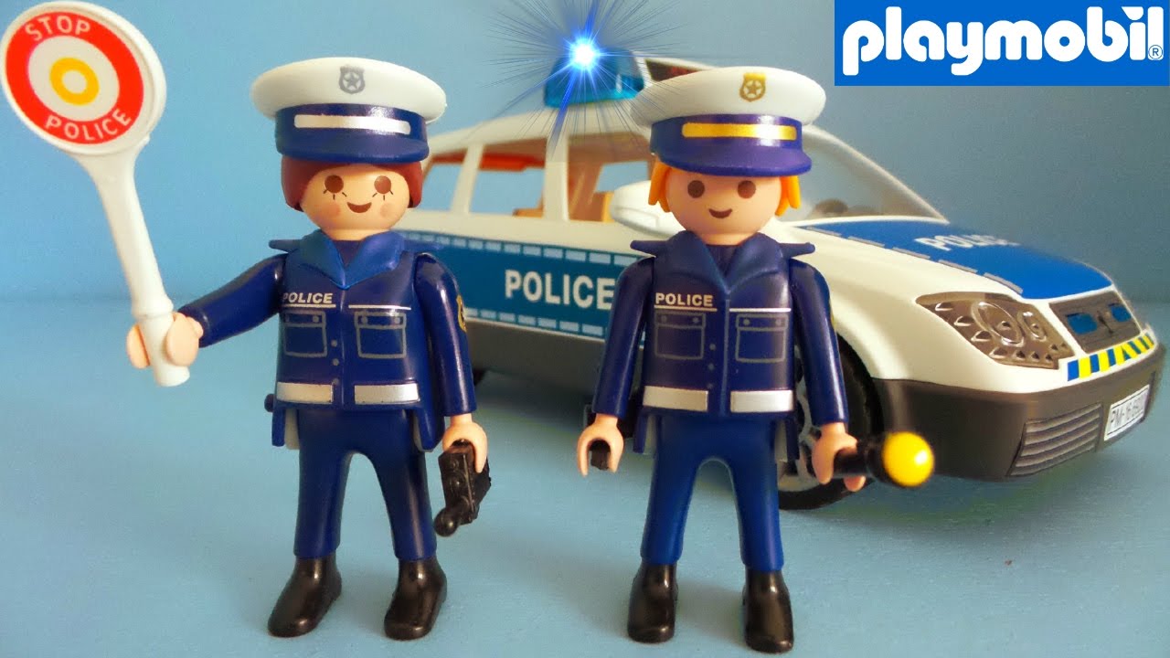 Playmobil bus policyjny