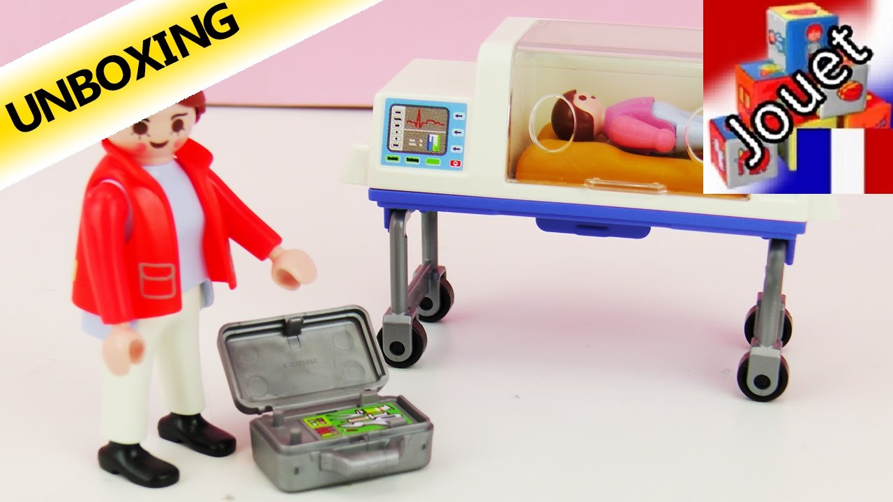 Playmobil bébé couveuse