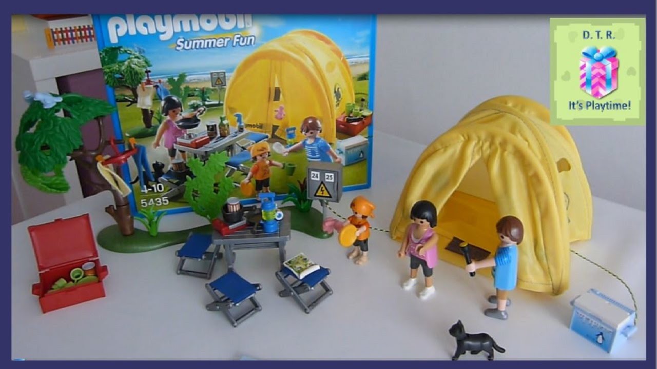 Playmobil summer fun camping 5435