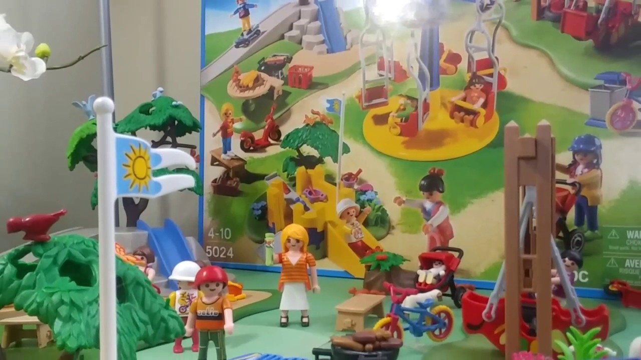 Video de playmobil camping paradis