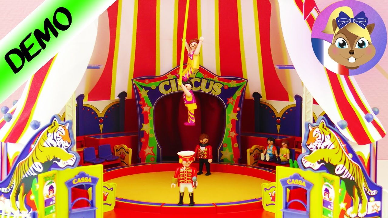 Playmobil cirque montage