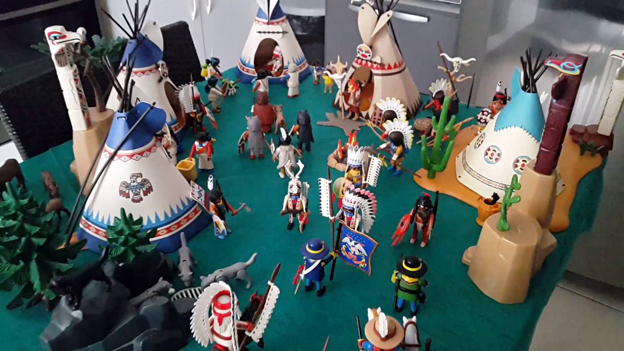 Playmobil cowboy et indiens