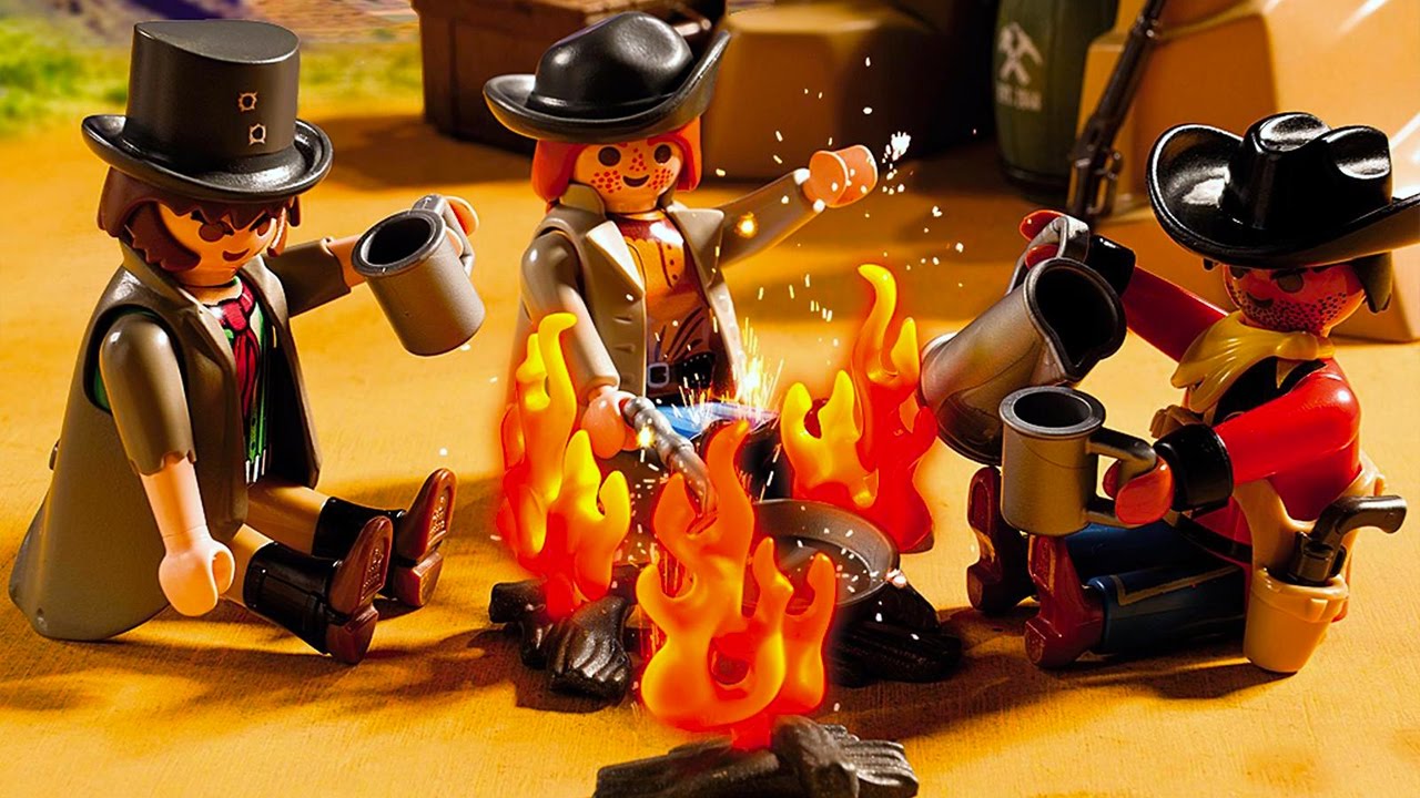 Playmobil cowboys youtube