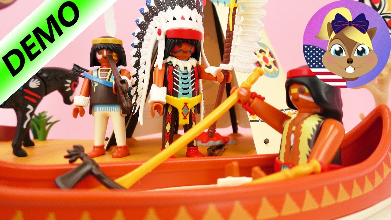 Playmobil cowboys video
