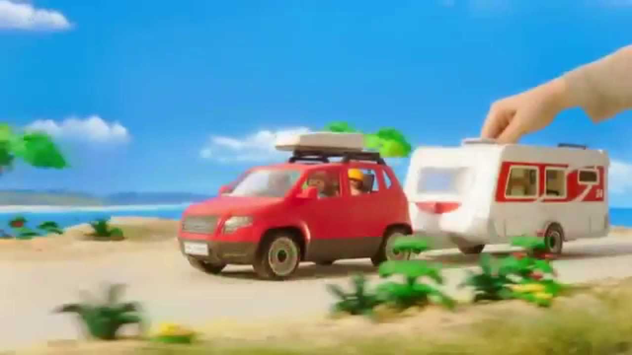 Playmobil caravane summer fun