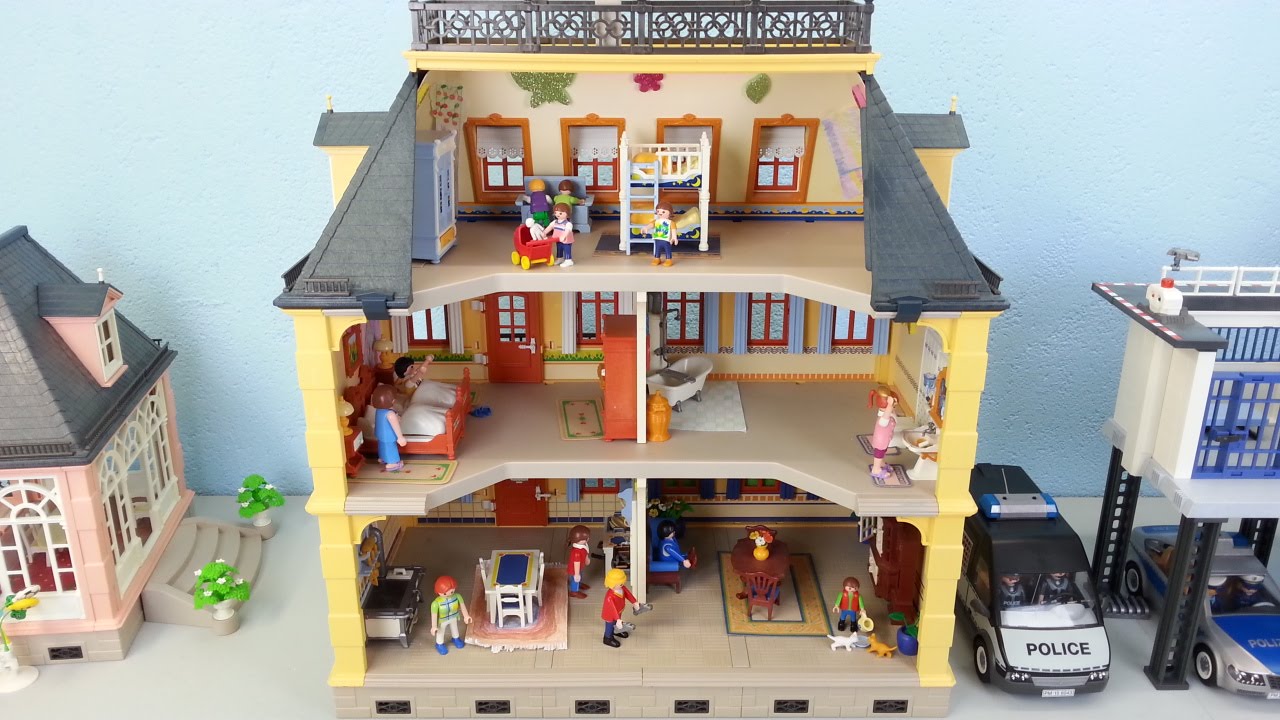 Playmobil dollhouse fertig eingerichtet