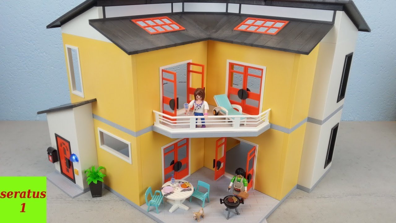 Playmobil dollhouse gelb