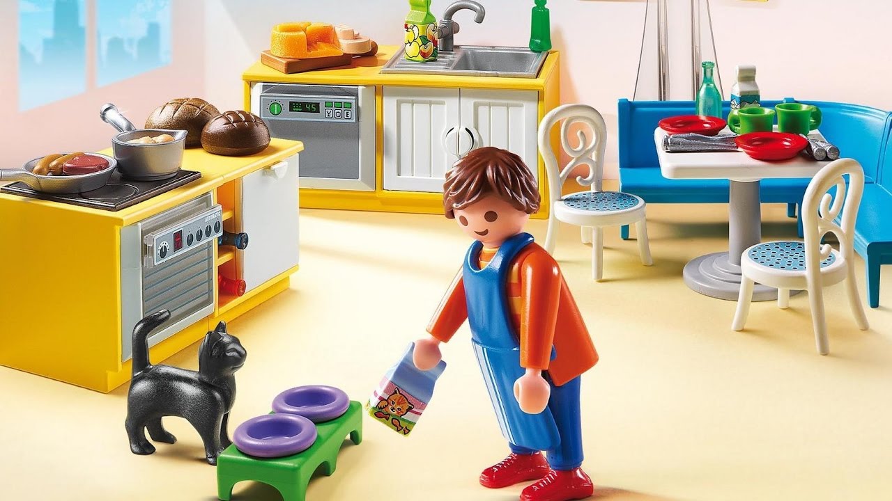 Playmobil dollhouse kitchen