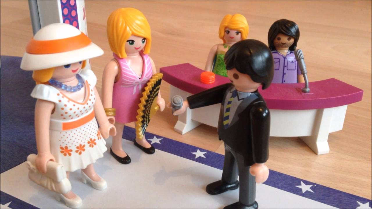 Vidéo playmobil défilé de mode
