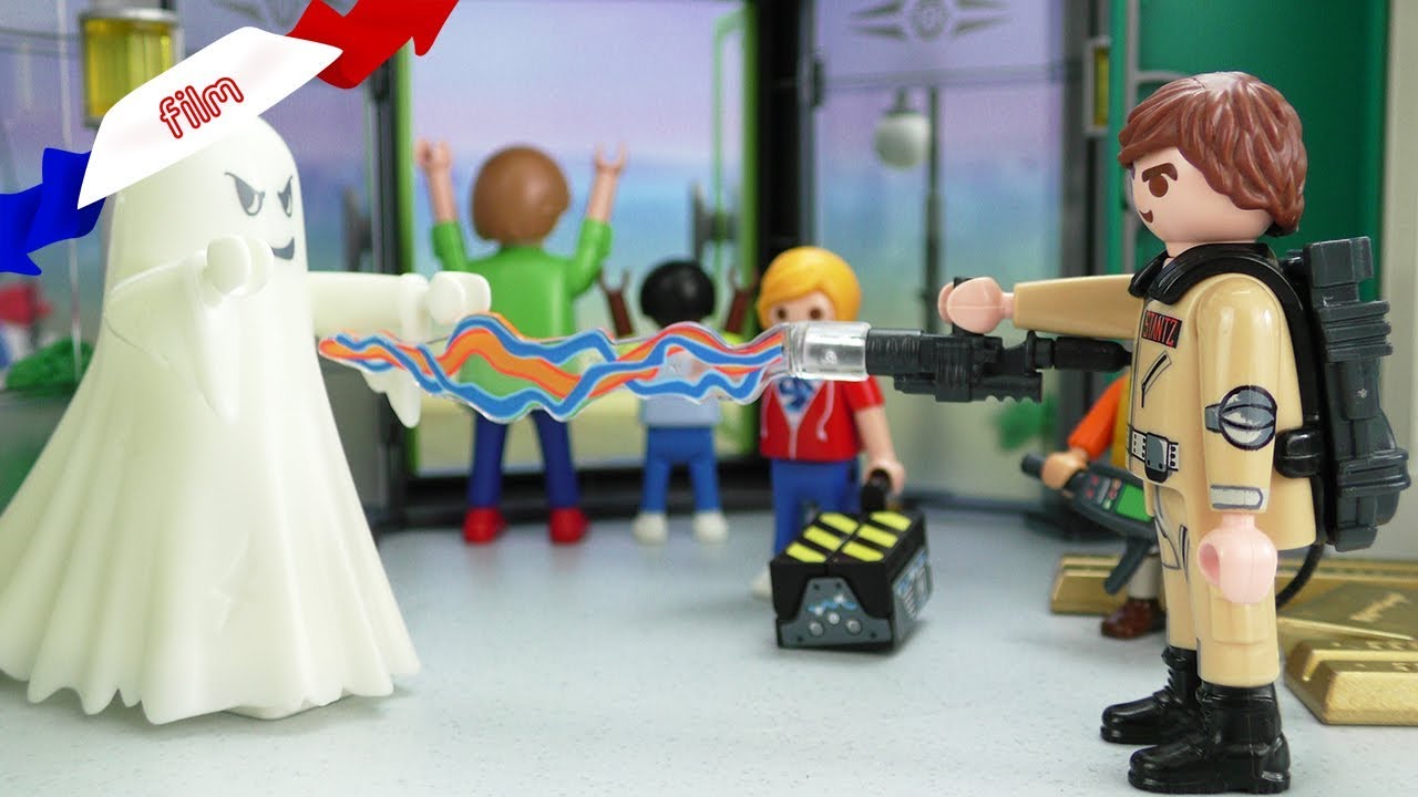 Dessin animé playmobil fantome