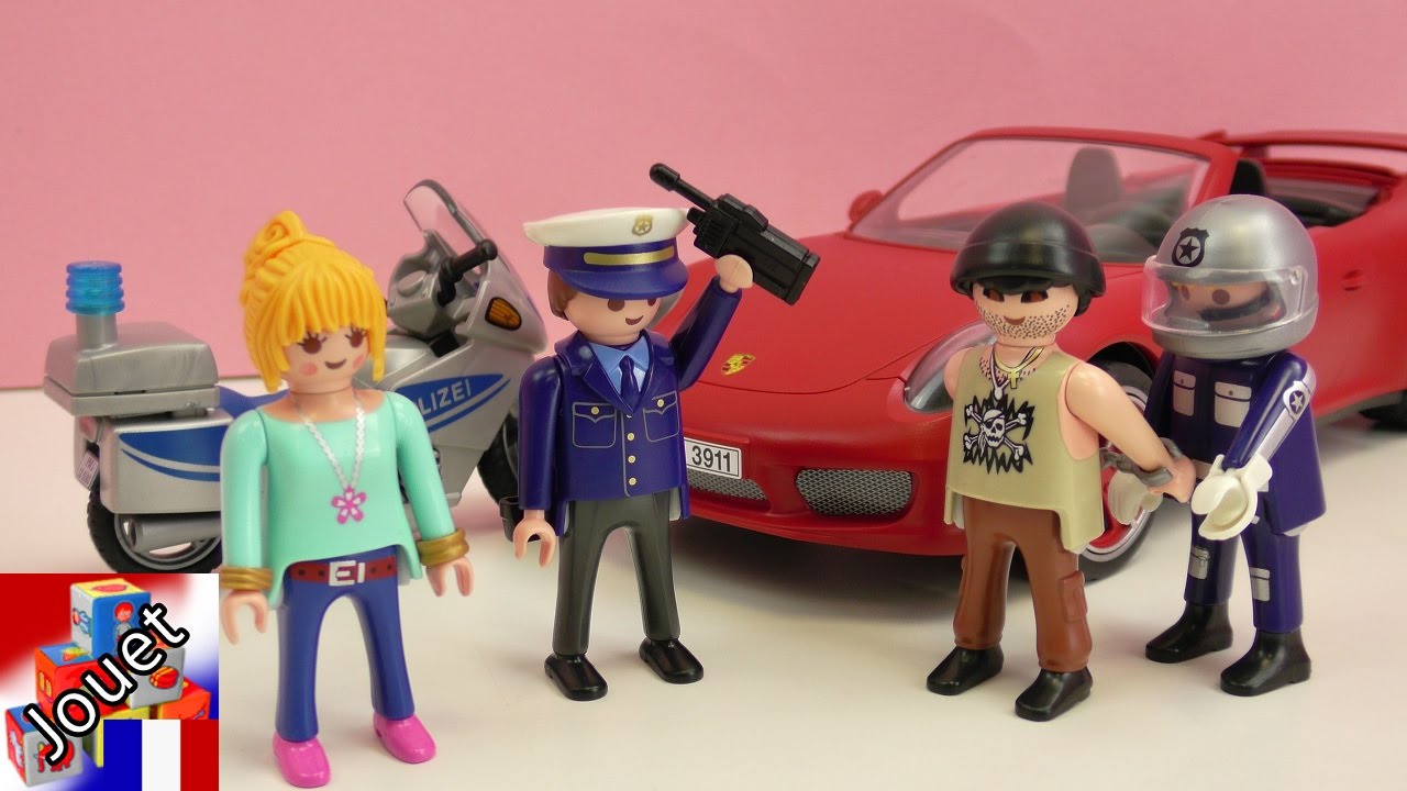Vidéos de playmobil de police en français