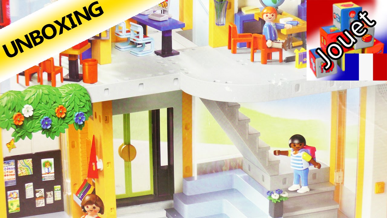 Playmobil ecole avec sa salle de classe