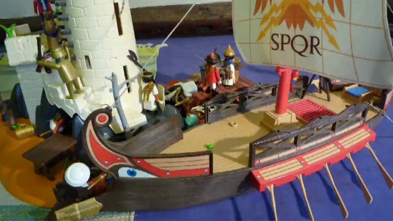 Playmobil egypte vs romain