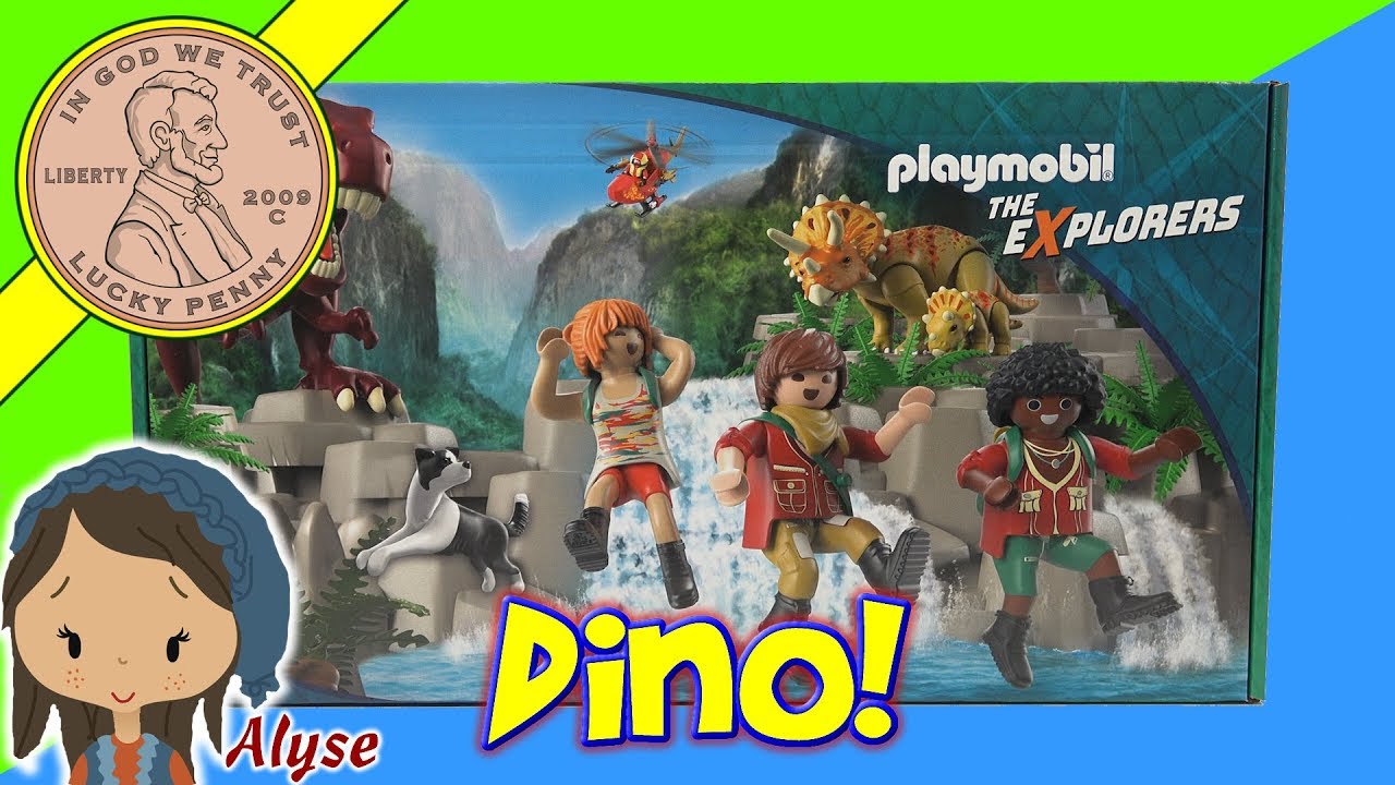 Playmobil explorers dinosaur