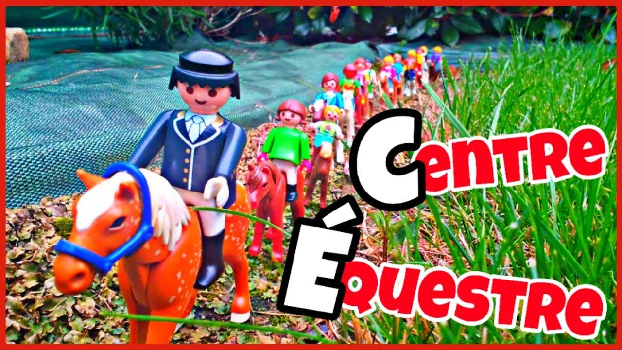 Playmobil centre équestre film