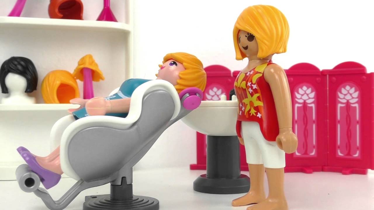 Playmobil video coiffeur