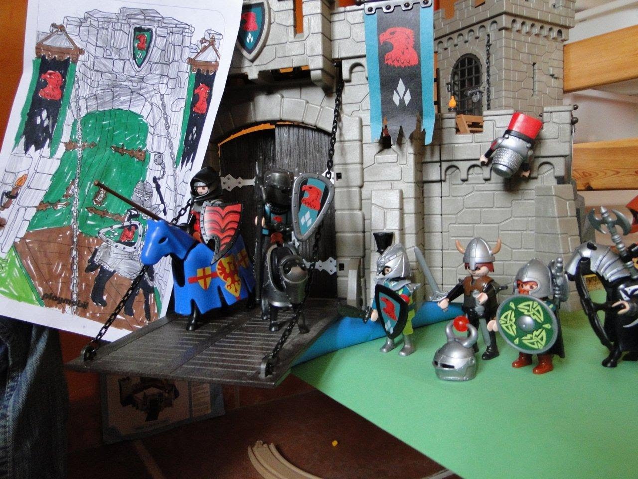 Playmobil vidéo français chevalier