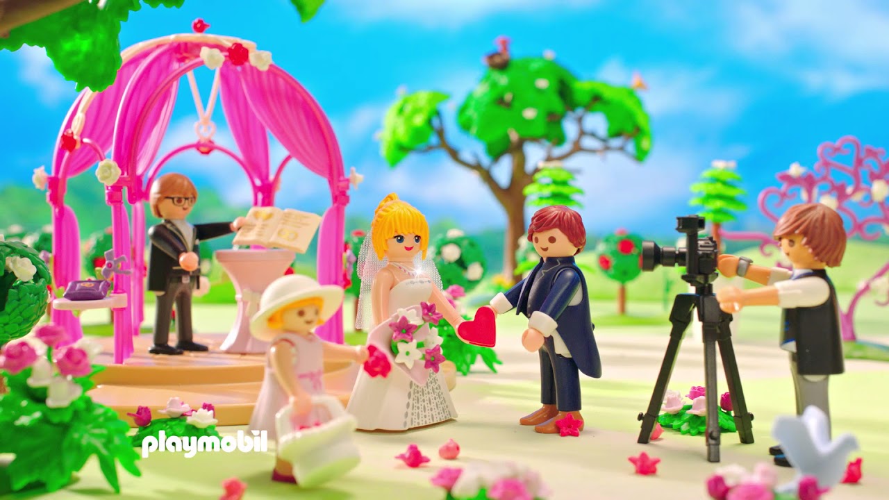 Playmobil video mariage