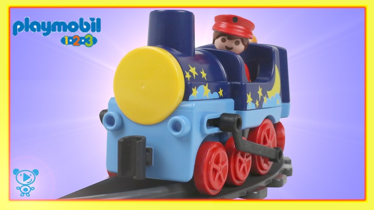 Playmobil train video