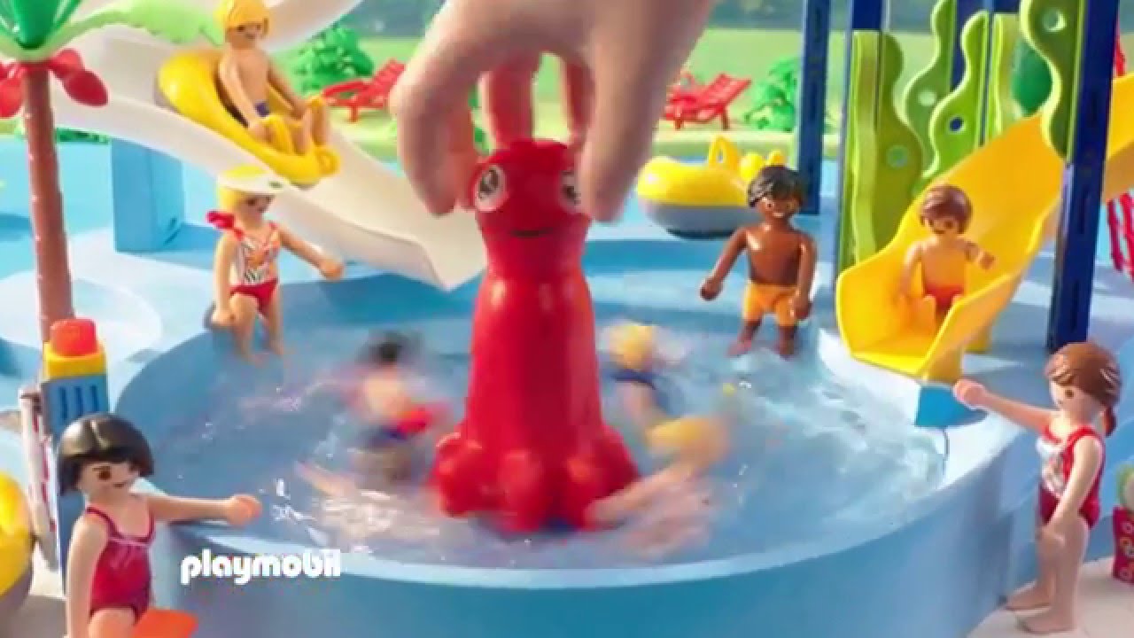 Playmobil water park video