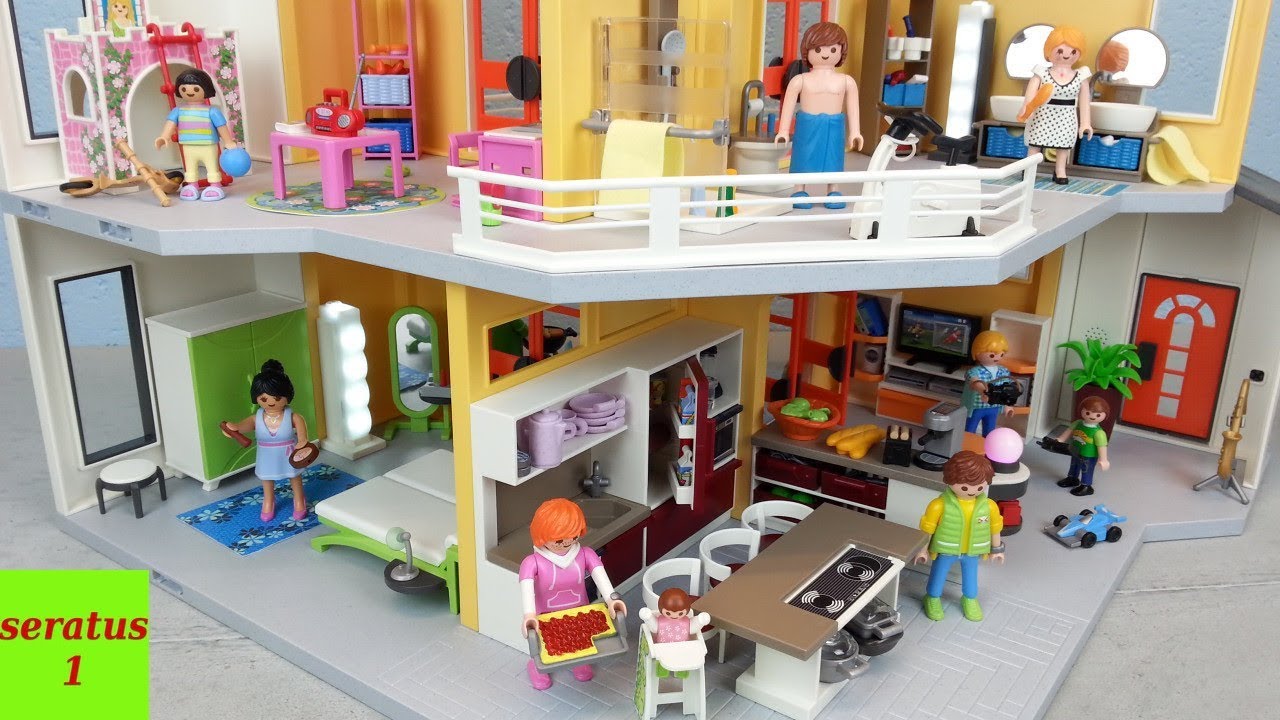 Playmobil wohnhaus video