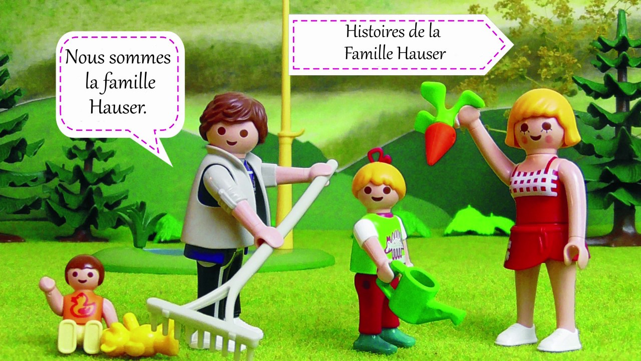 Playmobil en français famille hauser